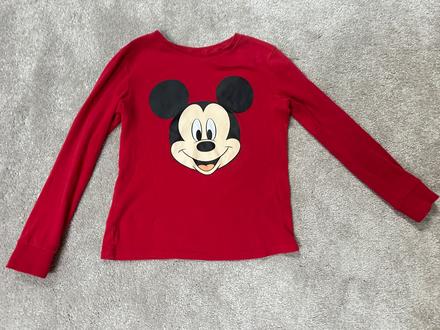 Tričko mickey, h&m,134