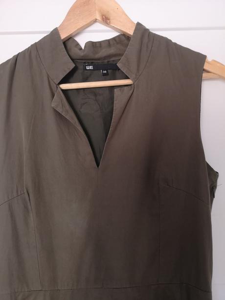 Zelené kaki šaty we 38 / m, m