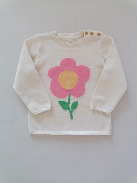 Pulover s kvetom, h&m,86