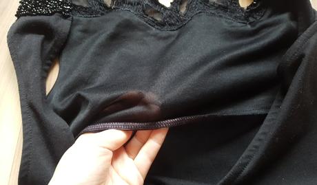 Čierne mini bežné/ príležitostné šaty, miss selfridge,34