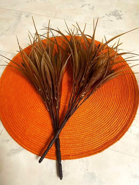 Ozdobná tráva do vázy 2 ks, 