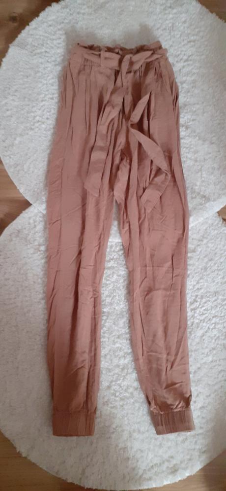 Nohavice v pase guma, xs