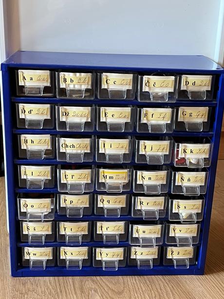 Abecedná skrinka, 