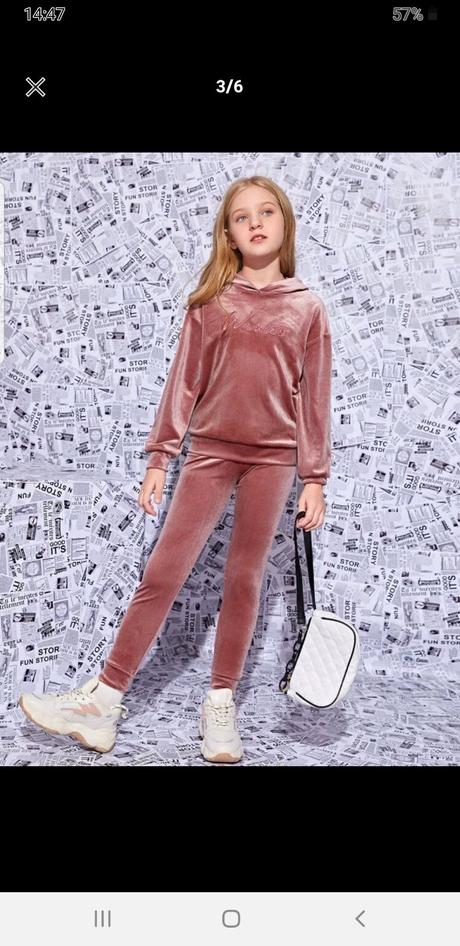 Komplet bunda s leginami zamatová poštovné zdarma, 122 - 158