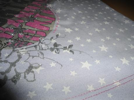 Fialove tricko hannah montana, george,128