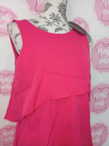 Nové cyklámenove šaty, 38 / m