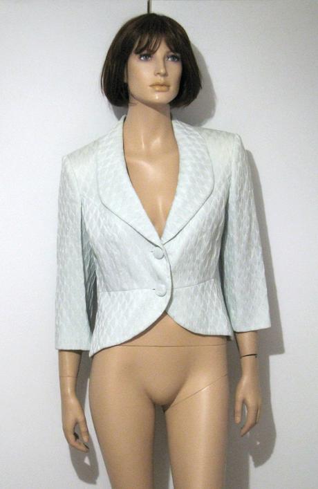 Svetlé mentolové sako, l