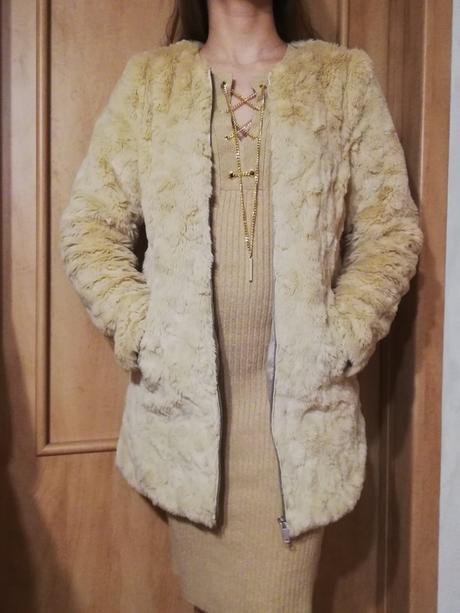 Dámsky kožúšok xs, f&f,xs