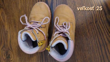 Zimné topánky, fila,25