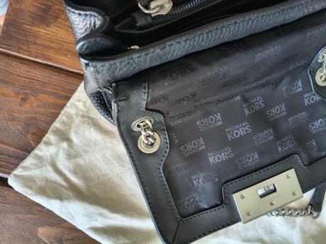 Michael kors kožená kabelka crossbody, michael kors