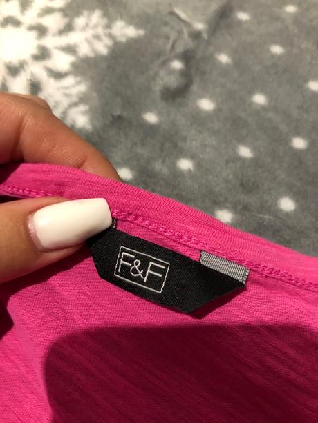 Ružová blúzka, f&f,40