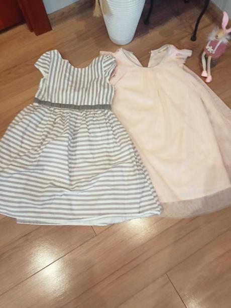 H&m trblietkami šaty, h&m,116