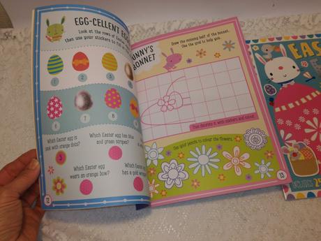 Easter egg sticker / activity + colouring nau22, 