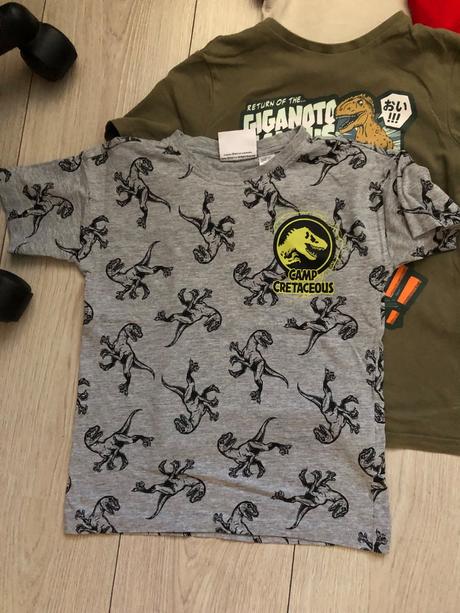 Trička s krátkym rukavom/bez rukávov 14ks, f&f,128