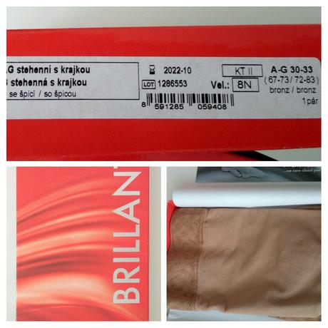 Maxis brillant-stehenné pančuchy 8n, 