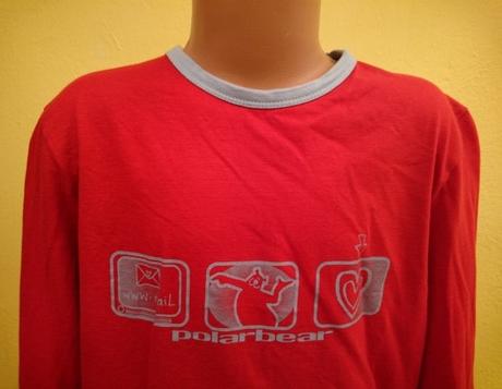 Dievčenský elastický top, polar bear, 164