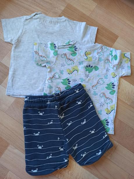 Tričká, kraťasy veľ.80, f&f,80