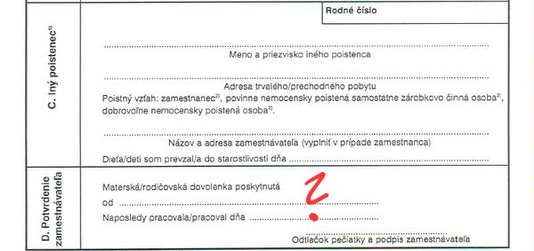 Ako správne vyplniť žiadosť o materskú?