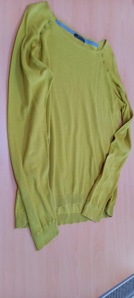 Hráškovo zelený svetrík, promod,l