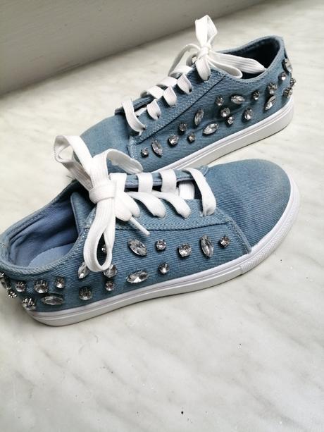 Tenisky pre dievčatka modre vel. 32, 32