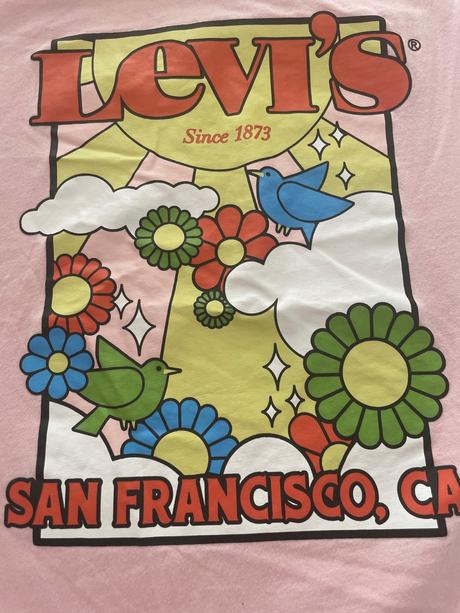 Levis tričko 1x oblečené, levis,152