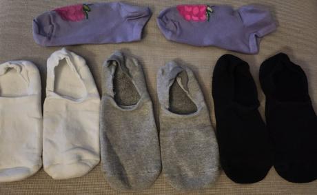 4x kratke ponozky v.38, f&f,38