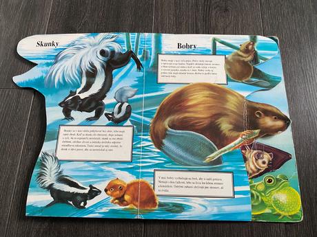 Detská knižka-nočné zvieratá, 