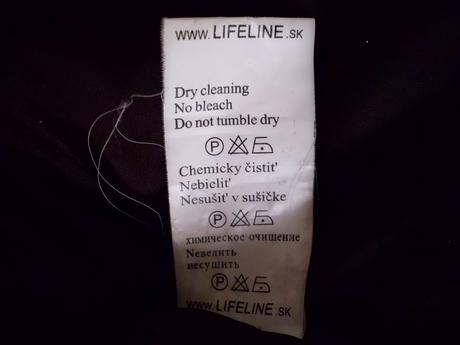 Lifeline kabát s kožušin. golierom a nášivkami 40, m