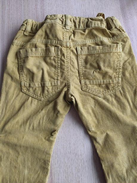 Kordové nohavice kiabi 134/140, 134