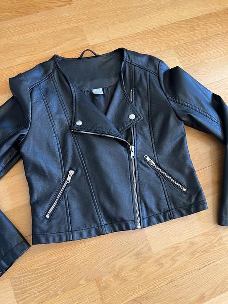 Koženková bunda, lindex,146