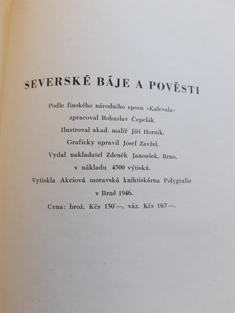 Severské baje a povesti - kalavela,