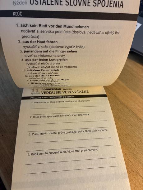 Nemčina 5 minút denne, 