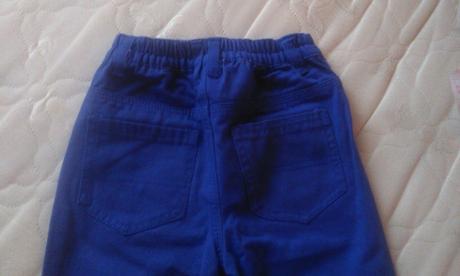 Výrazné modré rifličky -5 r., 104