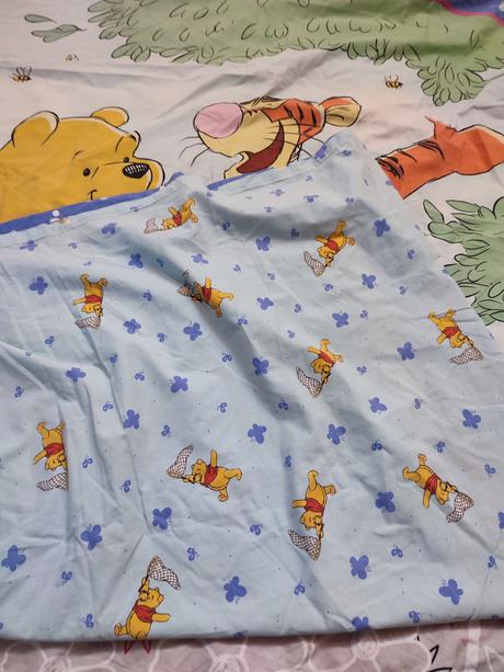 Obliečky s motívom macka pu, šírka (cm): 130,dĺžka (cm): 200