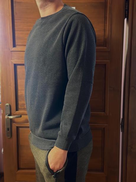 Tmavosivá mikina, xl