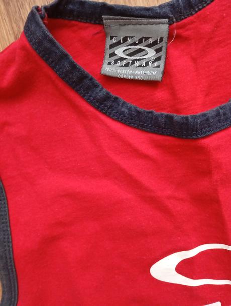 Červené  tielko okey 158/164, okay,158