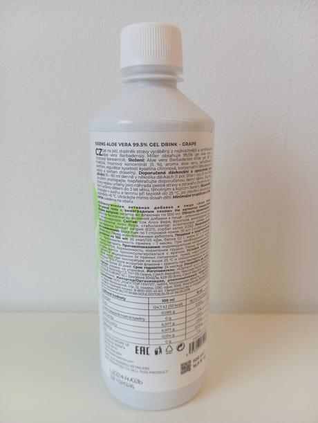 Aloe vera gel drink essens, 