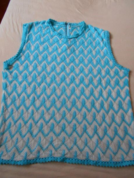 Tričko krajkového vzoru, l