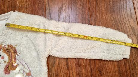 B3622 mikina teplá huňatá, f&f,122