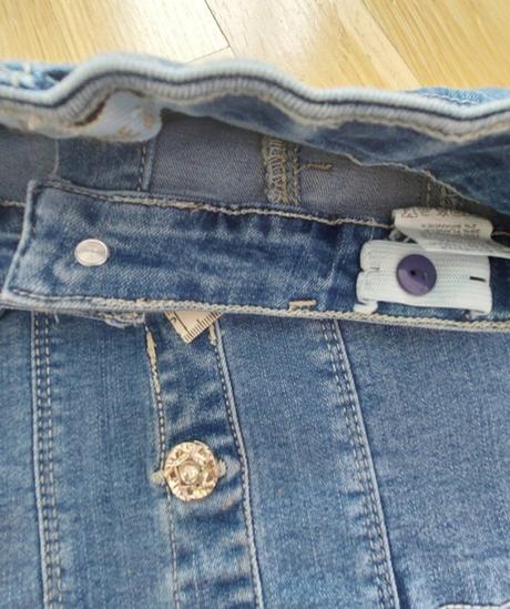 Rifľová sukňa veľkosť 146, 146