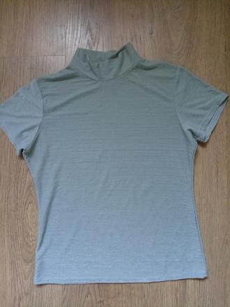 Mierne lesklé tričko, s