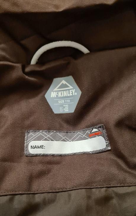 Zimná vetrovka, mckinley,110
