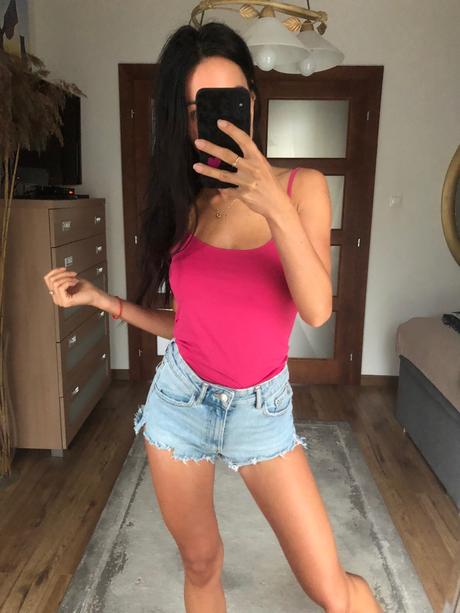 Ružové tielko zn. zara, zara,s