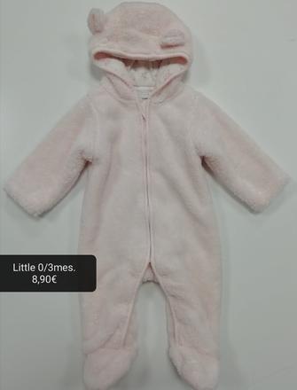 Chlpatá prechodná kombinéza overal, 62