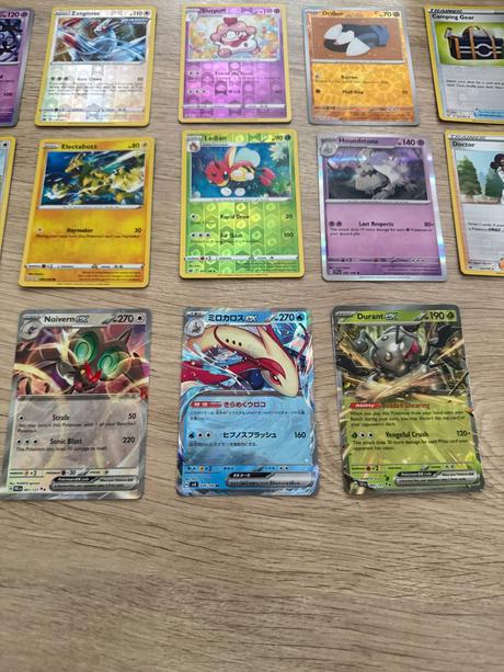 Balík originál pokémom kariet 3x ex, 10x lesklé,, 