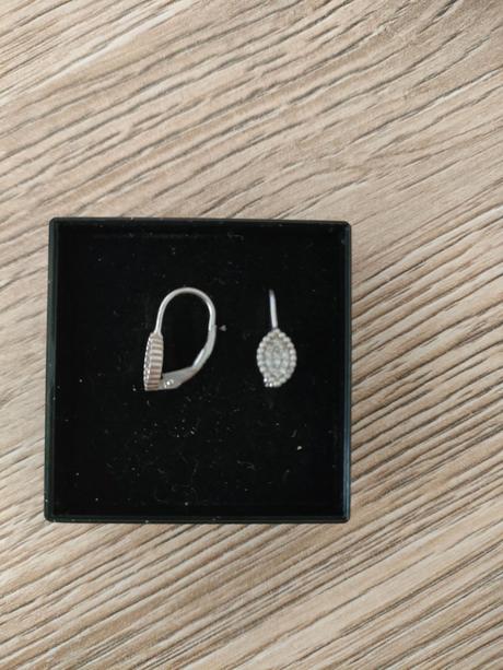 Strieborné náušnice- dievčenské, 