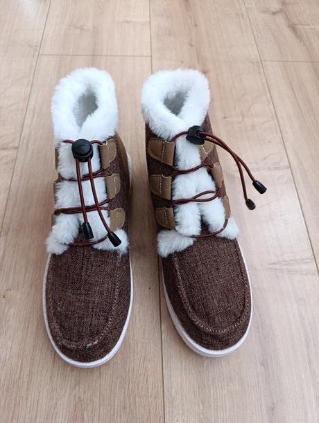 Zimné topánky s kožušinkou, 39