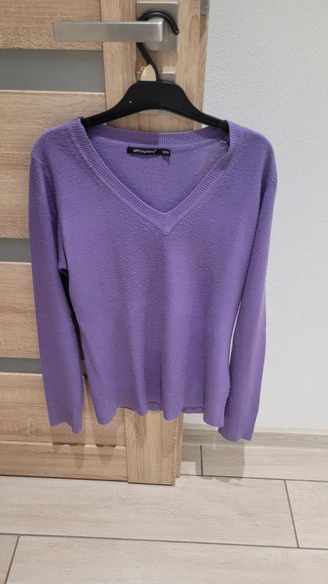 Fialový pulovrík, atmosphere,m