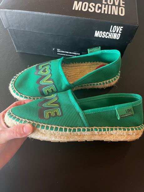 Espadrilky - moschino, moschino,36