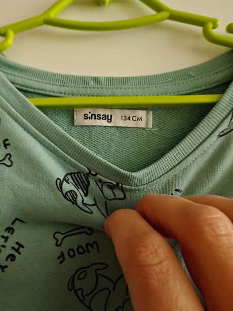 Dievčenské mikinošaty, sinsay,134